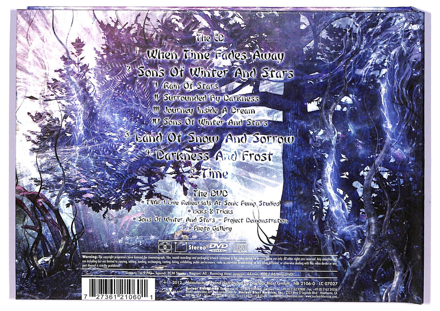 EBOND Wintersun - Time I + DVD CD CD068104