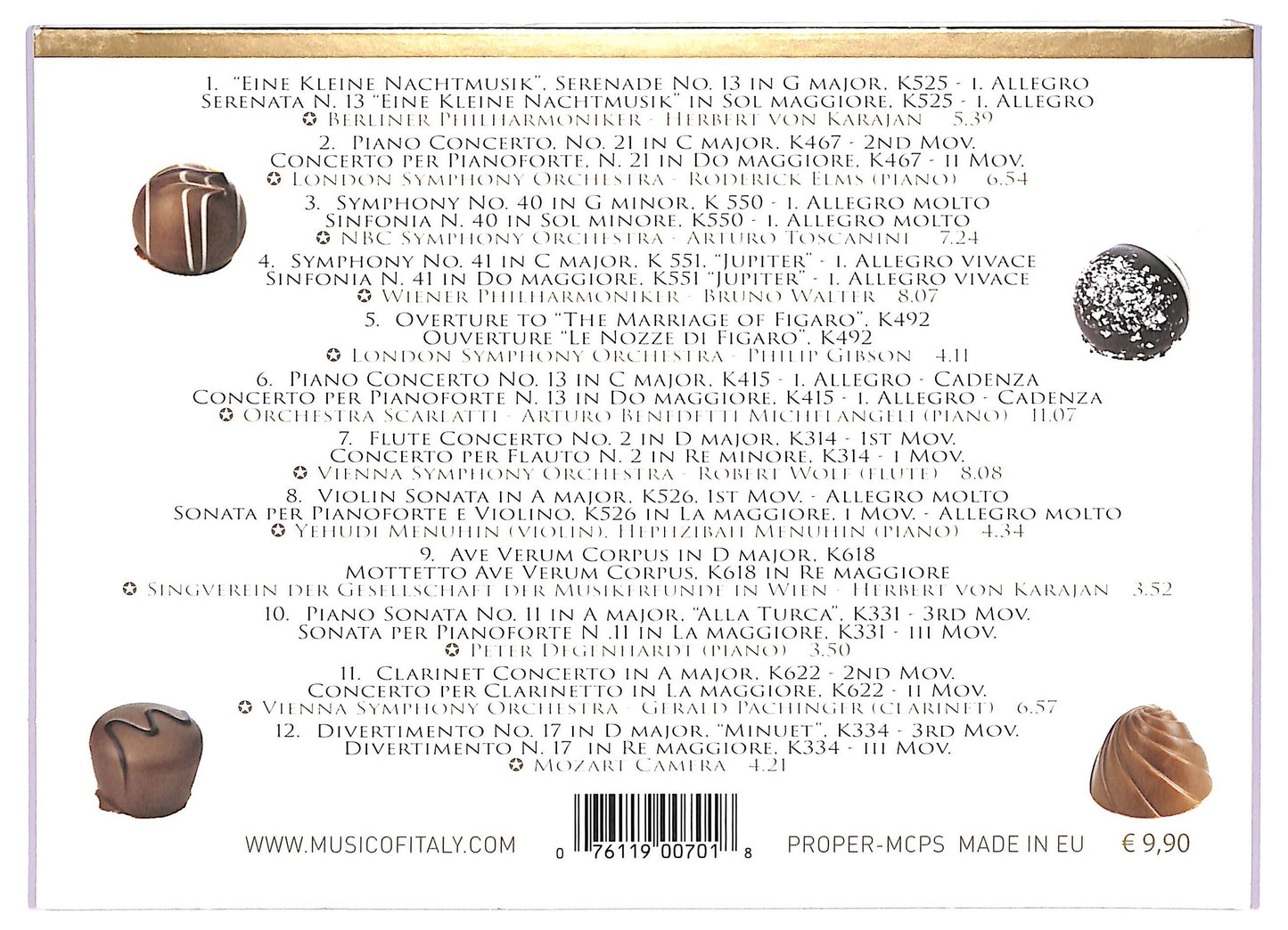 EBOND Various - Mozart - my first Mon Premier CD CD068106