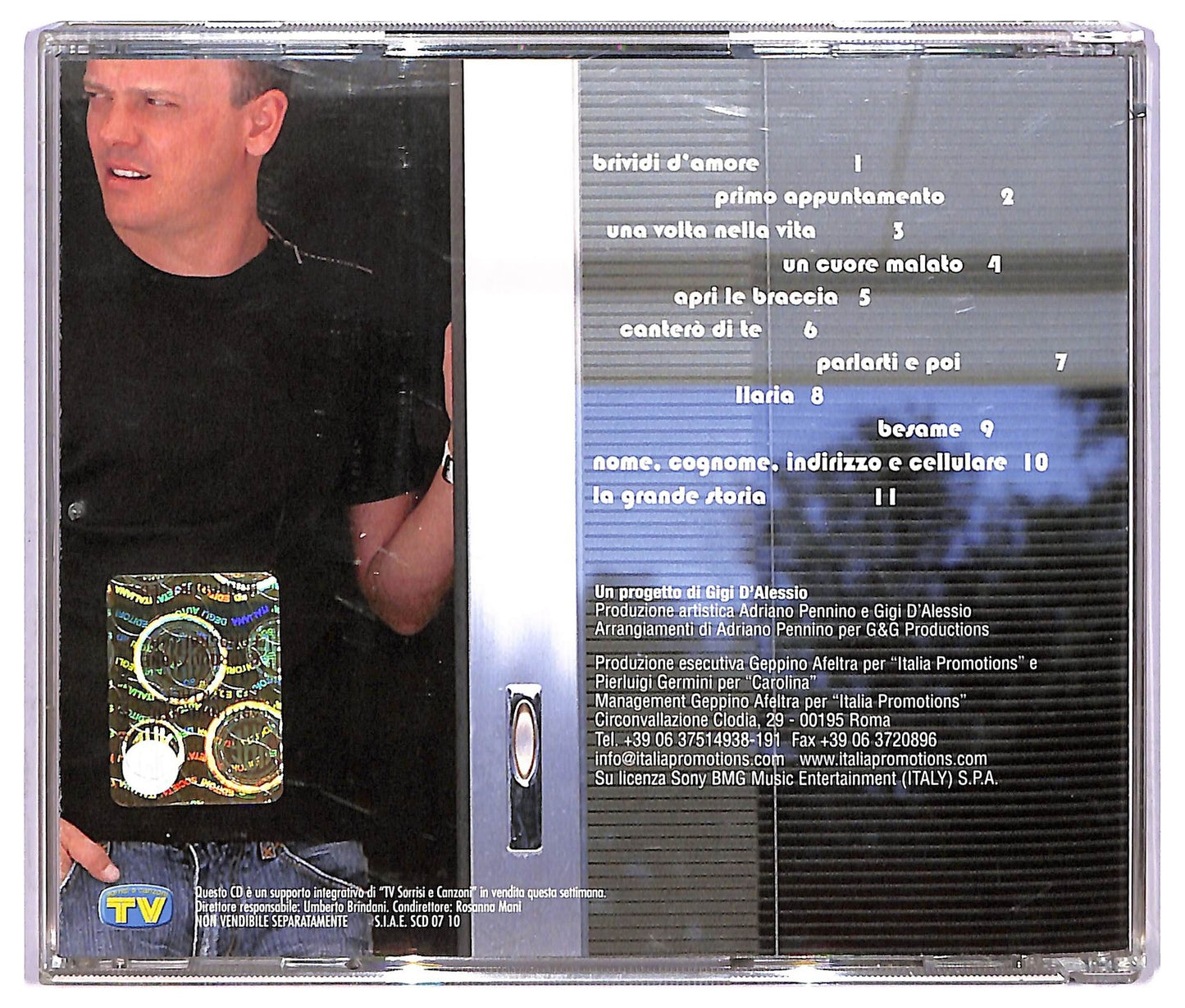 EBOND Gigi D'Alessio - Made In Italy CD CD068303