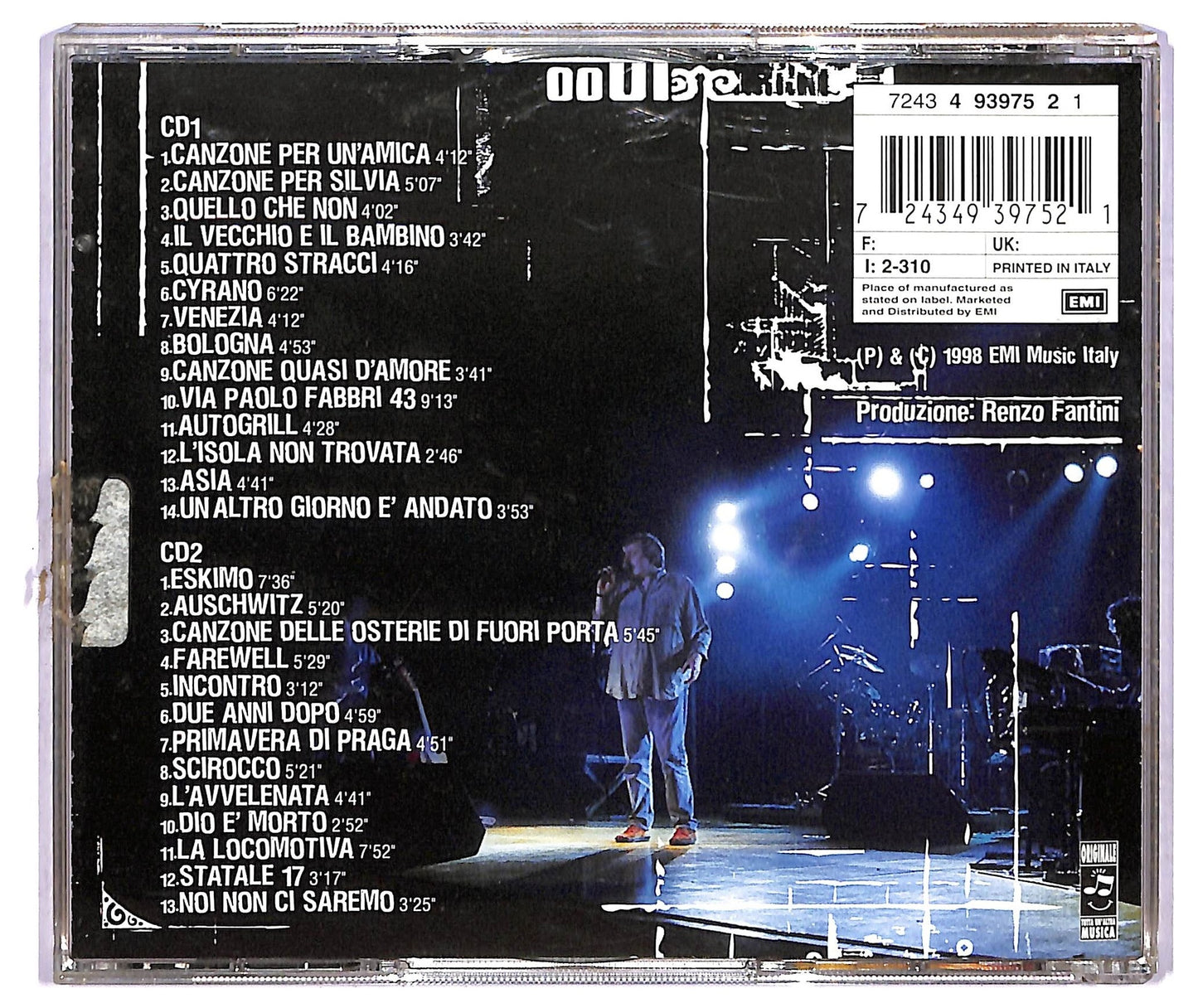 EBOND Francesco Guccini - Guccini Live Collection CD CD068308