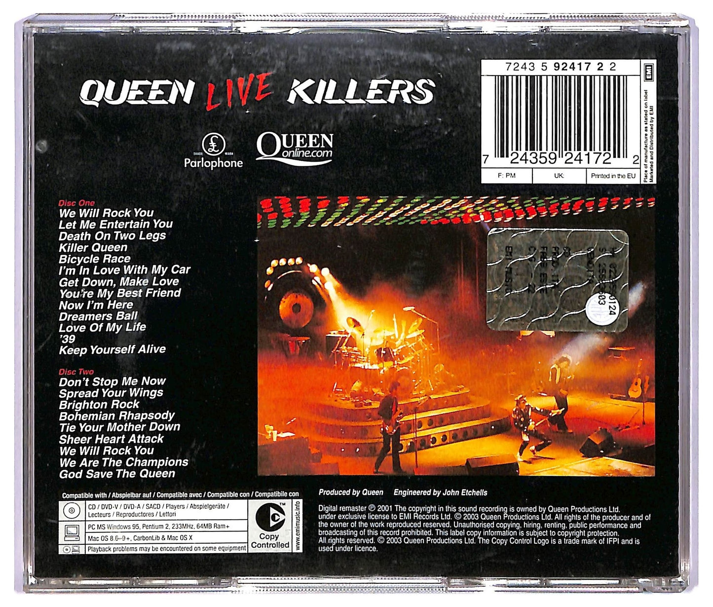 EBOND Queen - Live Killers CD CD068338