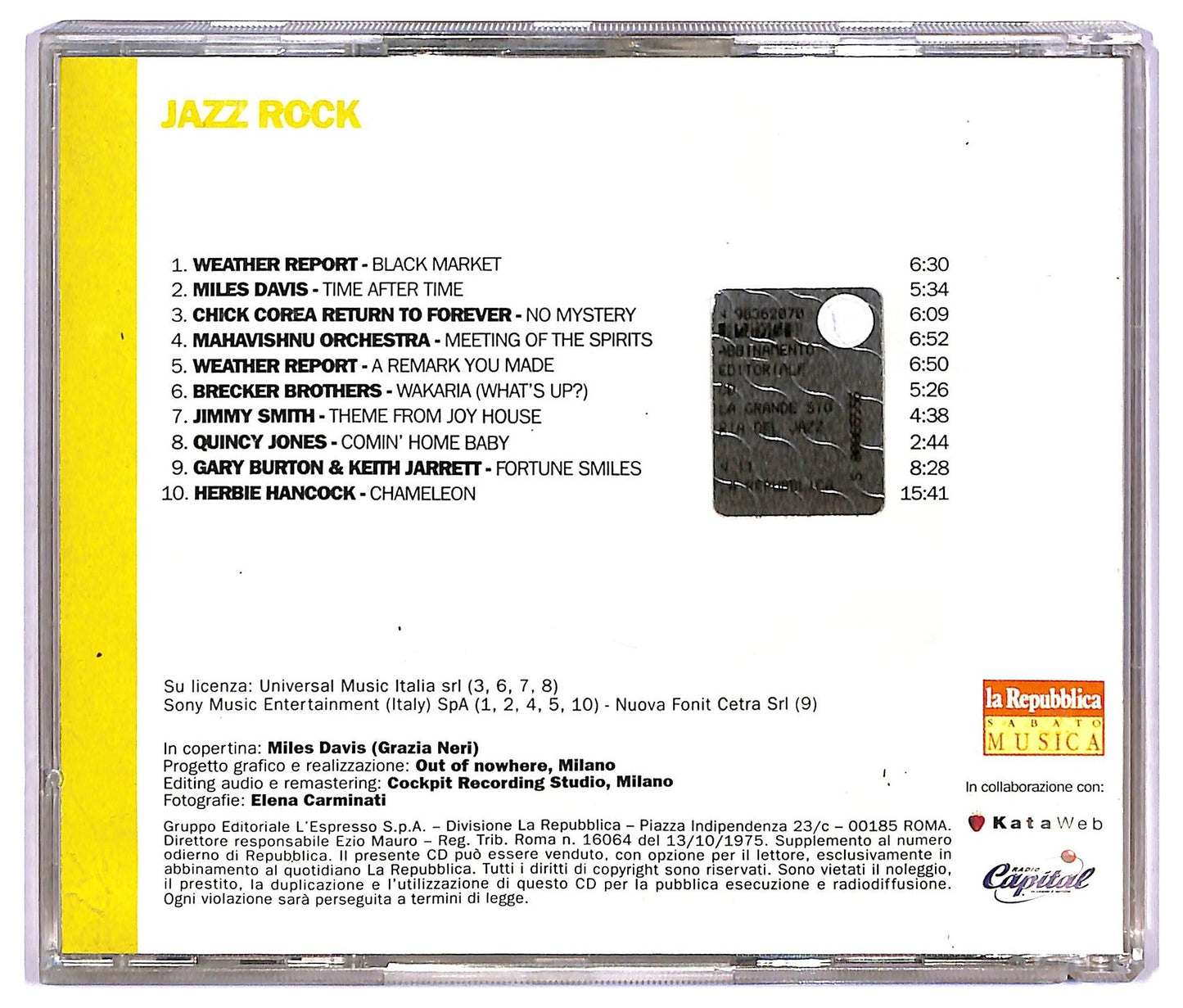 EBOND Various - Jazz Rock CD CD068409