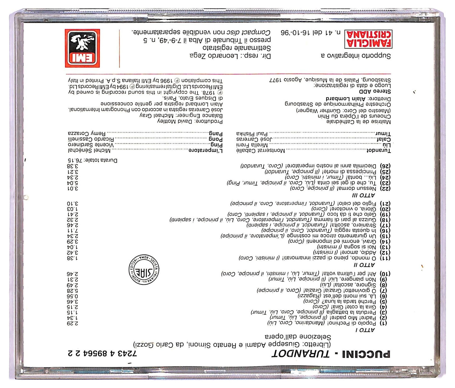 EBOND Giacomo Puccini - Turandot (Le Pagine Piu Belle) CD CD068506