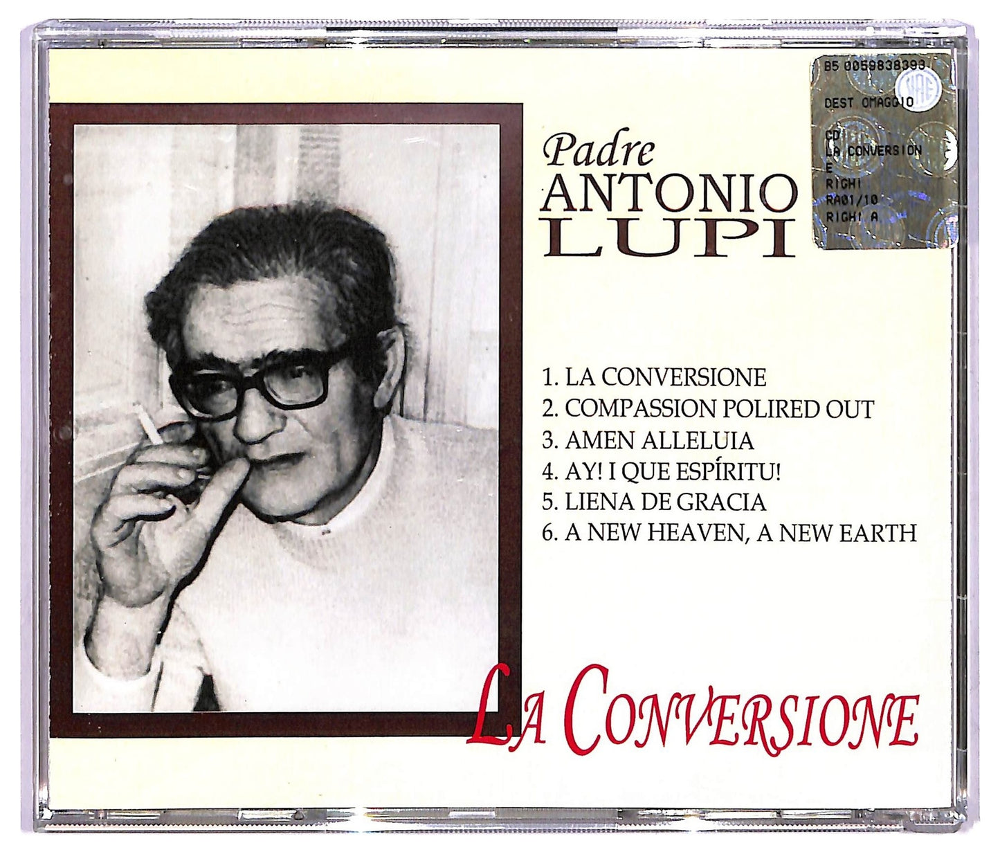 EBOND Padre Antonio Lupi - La Conversione CD CD068517