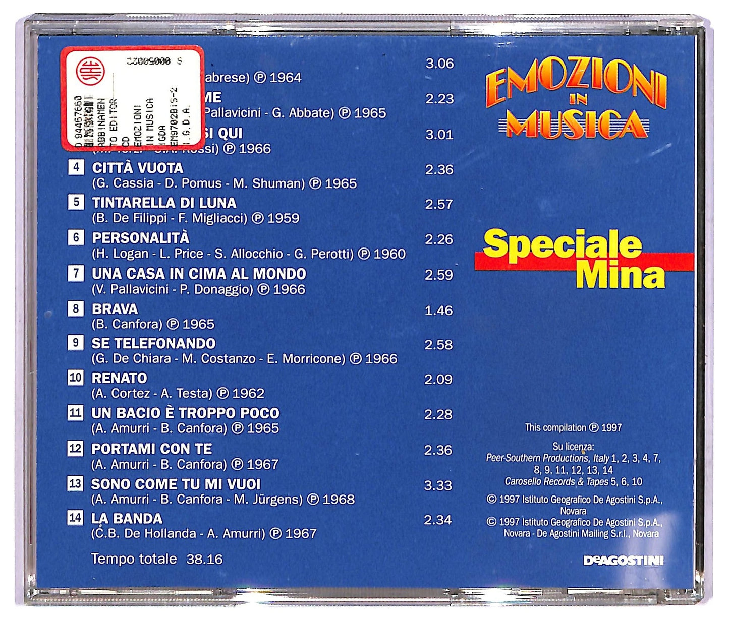 EBOND Mina - Speciale Mina CD CD068519