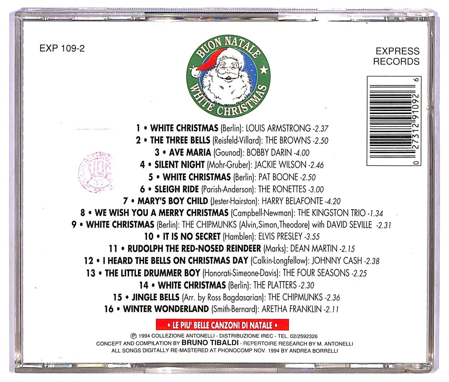 EBOND Various - Buon Natale White Christmas CD CD068545