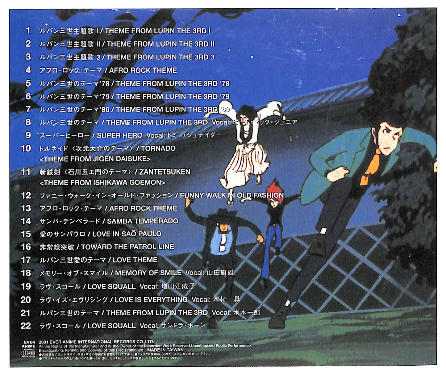 EBOND Various - Lupin The Best! Punch The Originals! CD CD068607