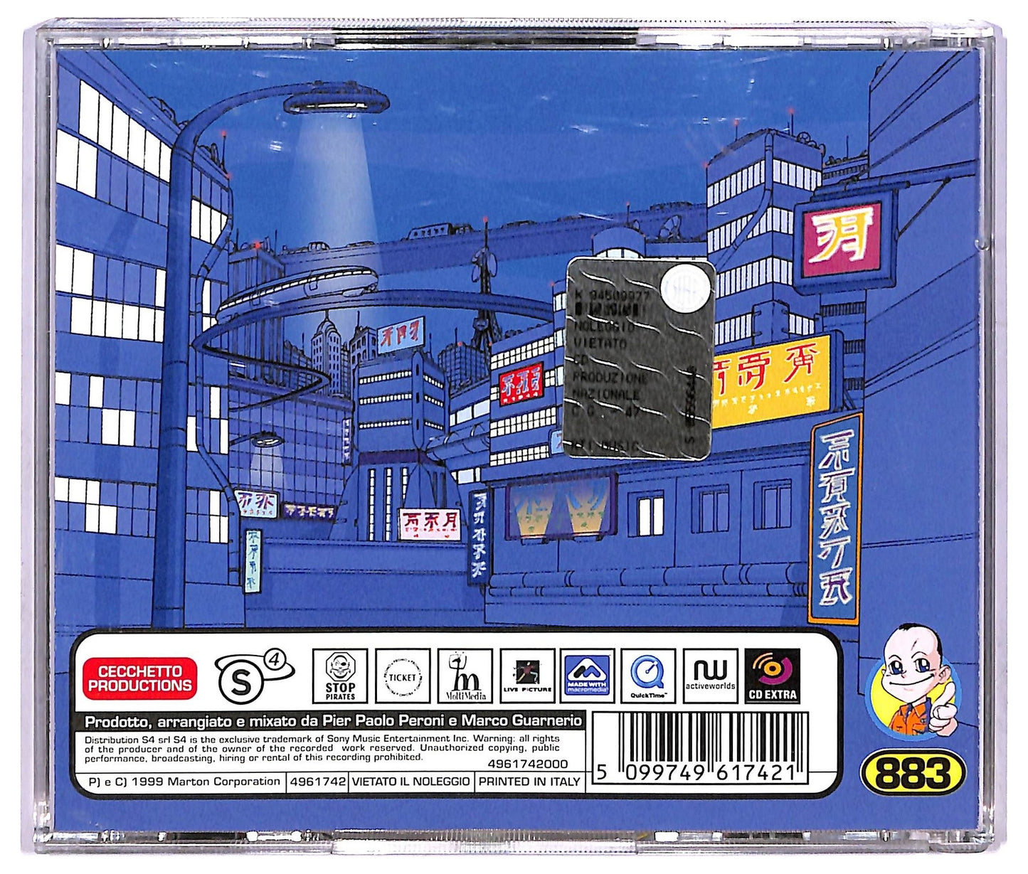 EBOND 883 - Grazie Mille CD CD068609