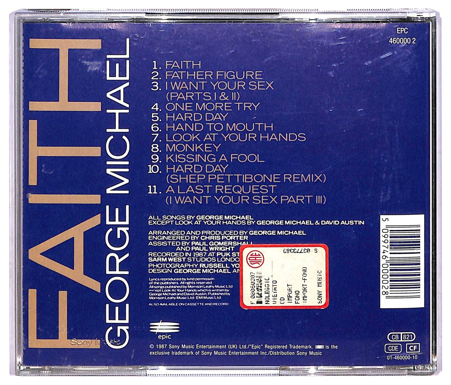 EBOND George Michael - Faith CD CD068632