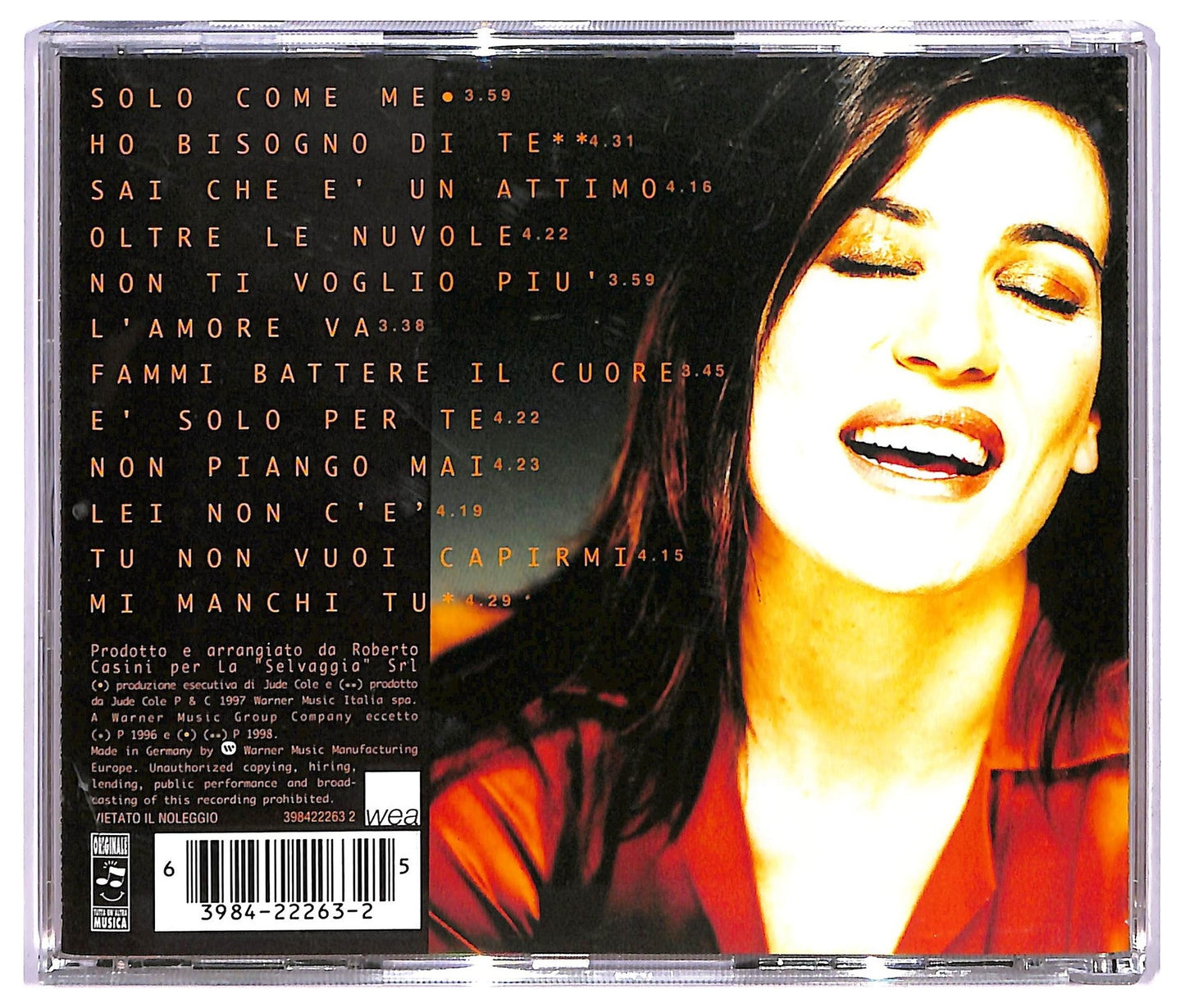 EBOND Paola Turci - Oltre Le Nuvole CD CD068634