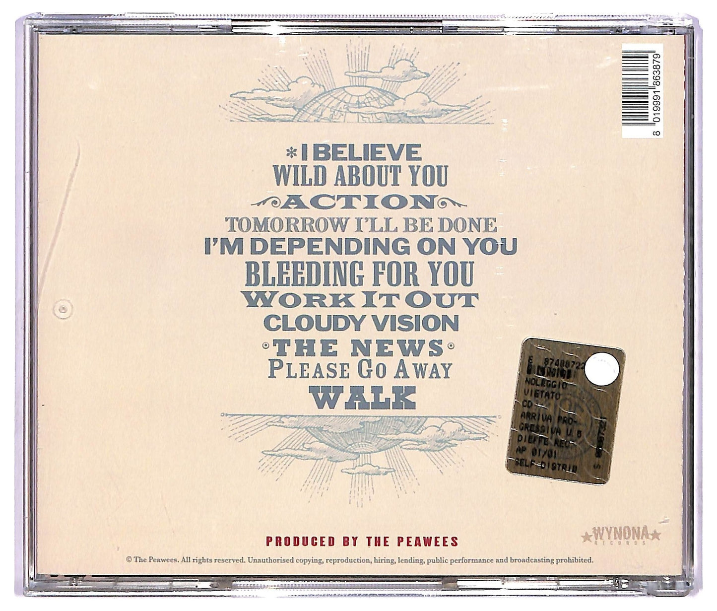 EBOND The Peawees - Walking The Walk CD CD068644