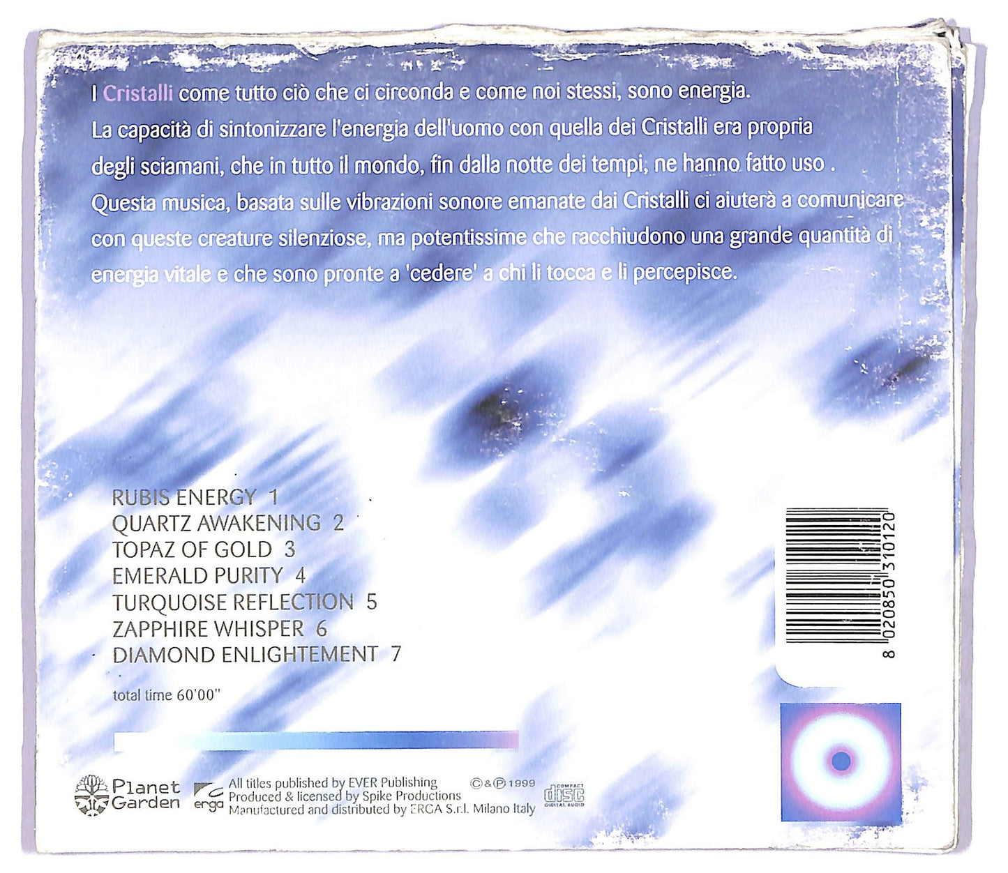 EBOND Various - Crystals Healing therapy music CD CD068658