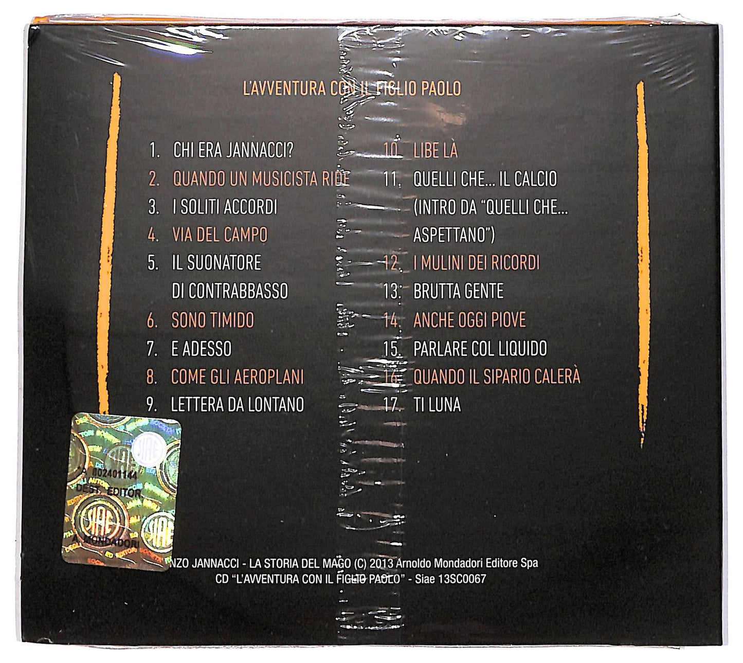 EBOND Enzo Jannacci - L'avventura Con Il Figlio Paolo CD CD068719