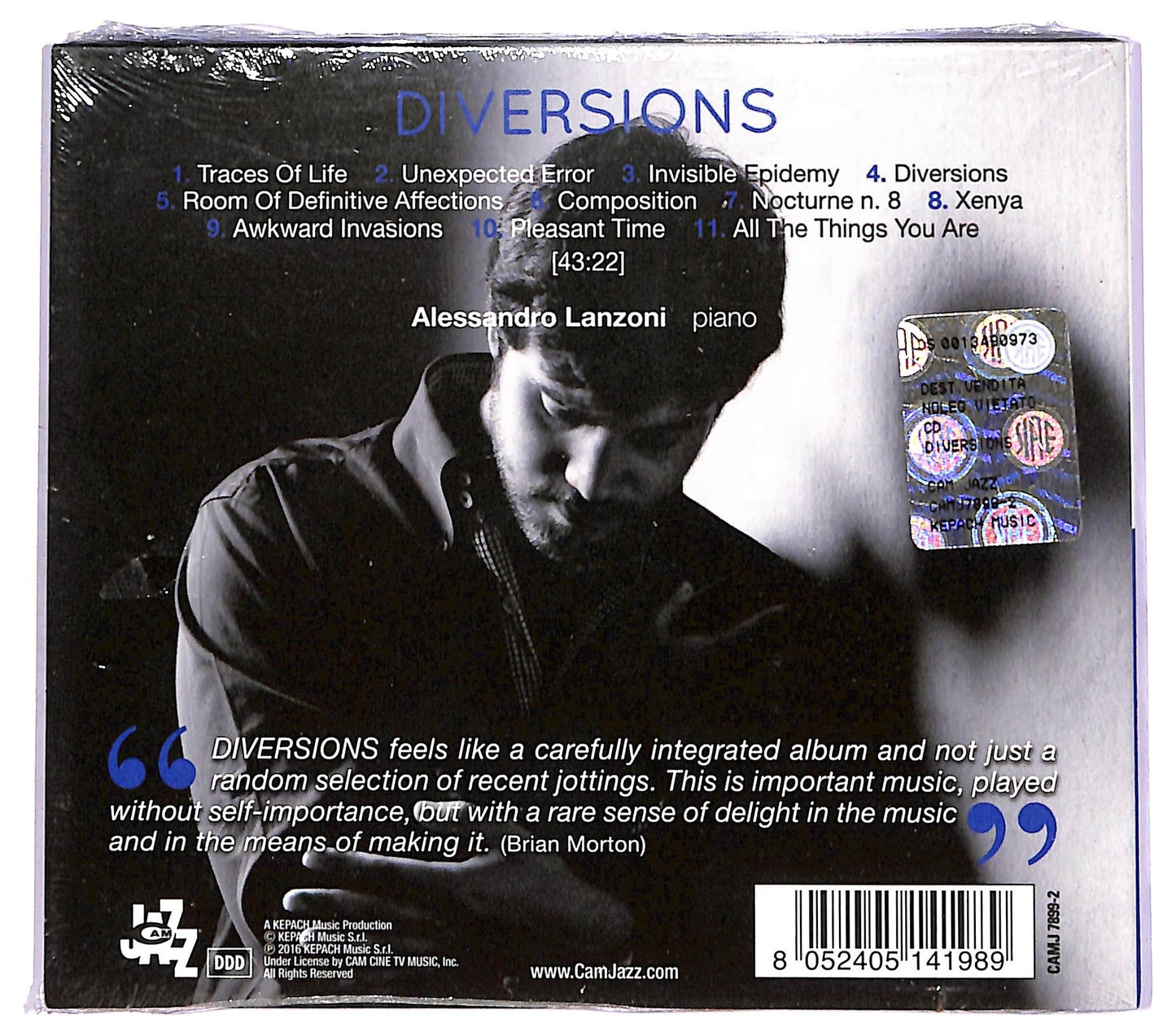 EBOND Alessandro Lanzoni - Diversions CD CD068809
