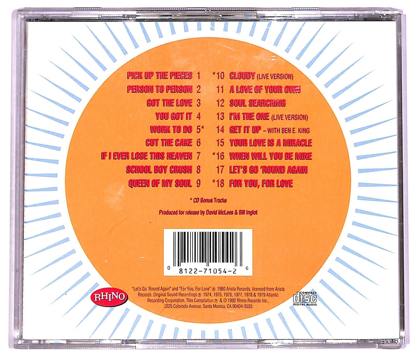 EBOND Average White Band - Pickin' Up The Pieces CD CD068903