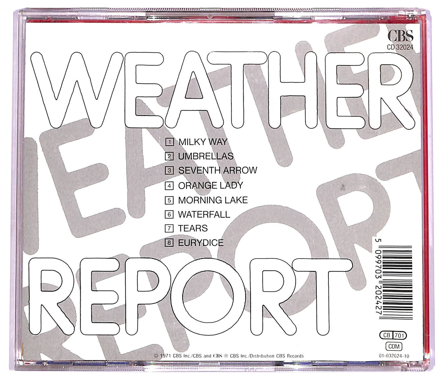 EBOND Weather Report - Weather Report CD CD068911