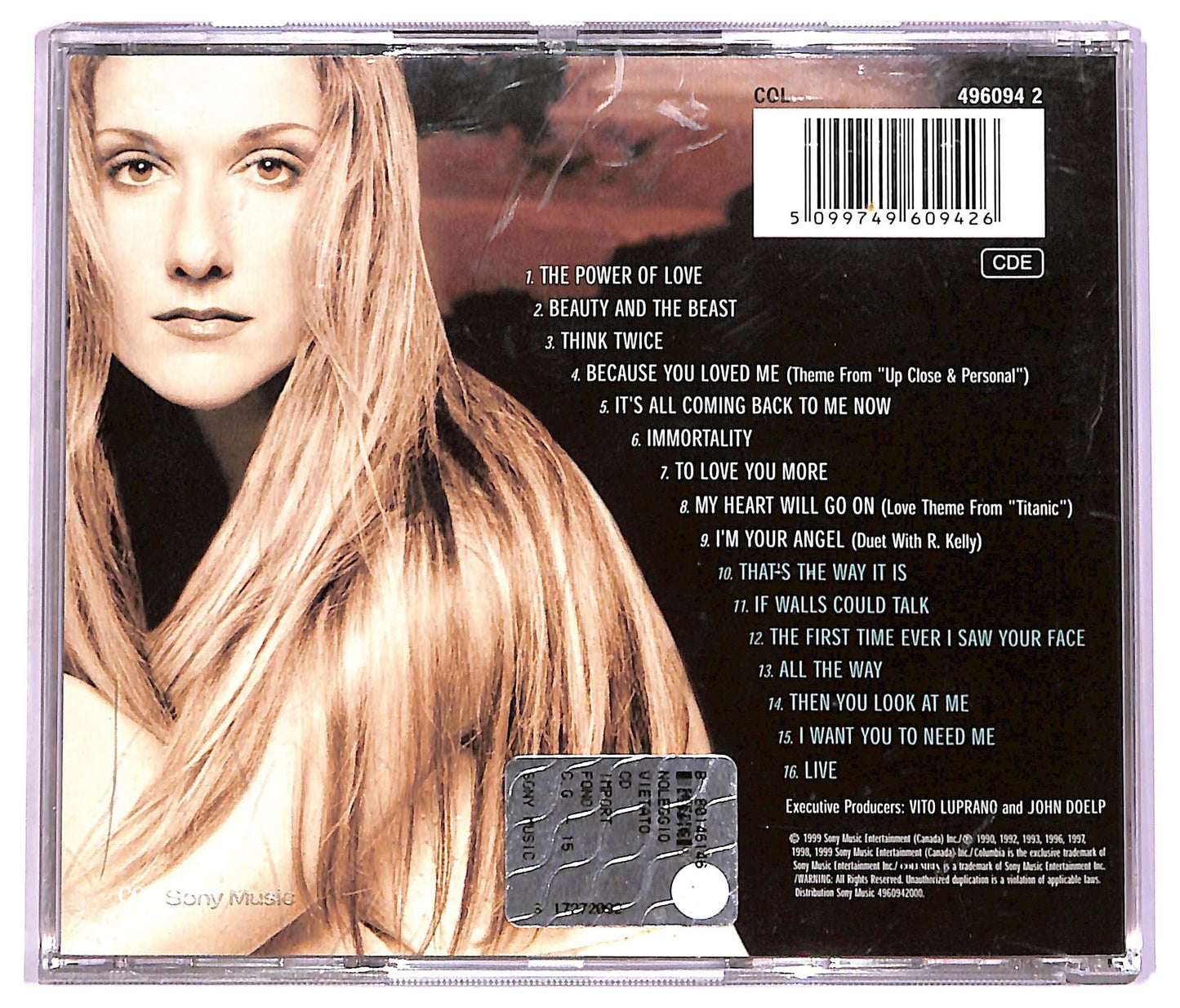 EBOND Celine - All The Way... A Decade Of Song CD CD069008