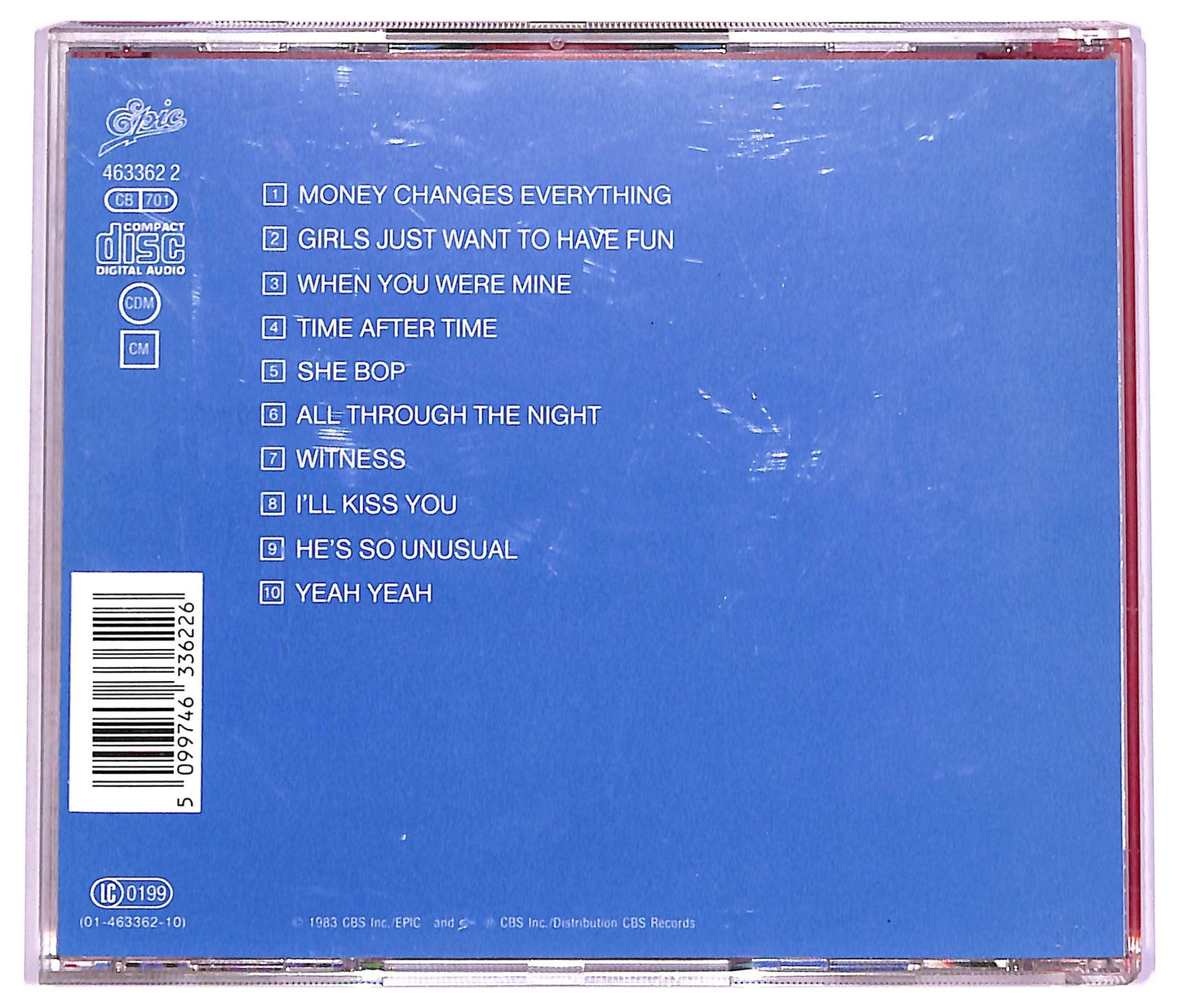 EBOND Cyndi Lauper - She's So Unusual CD CD069024