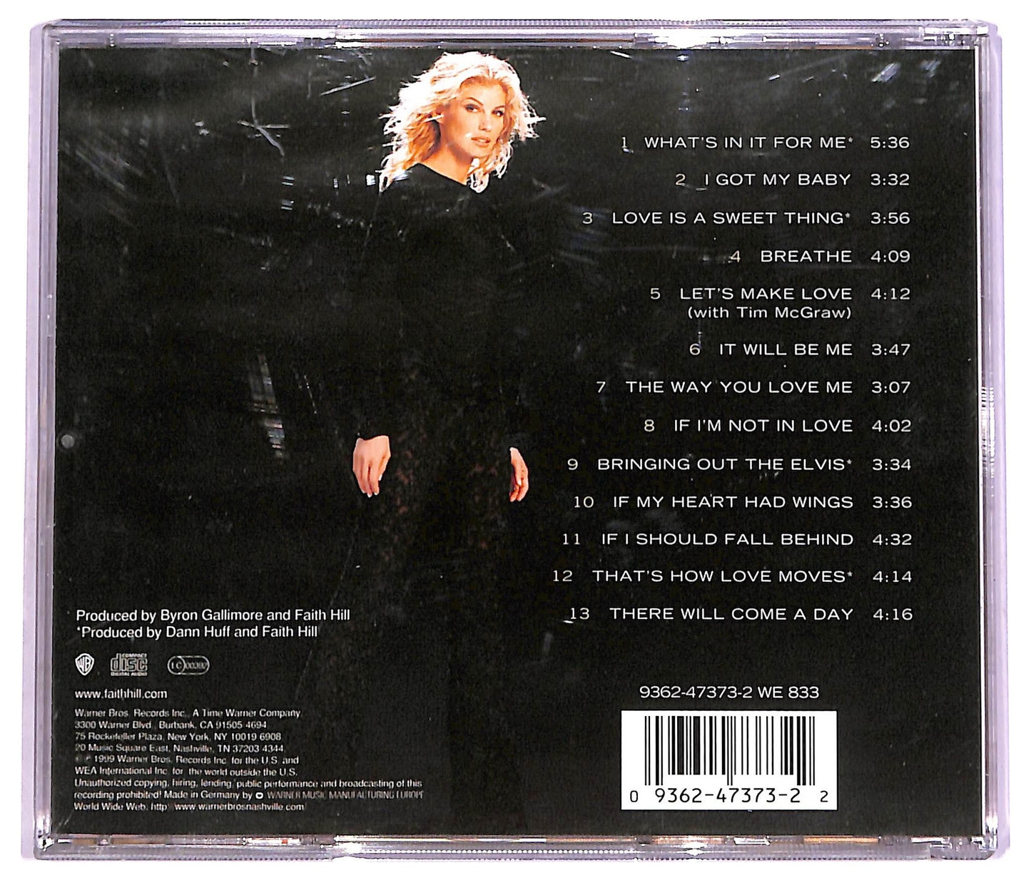 EBOND Faith Hill - Breathe CD CD069029