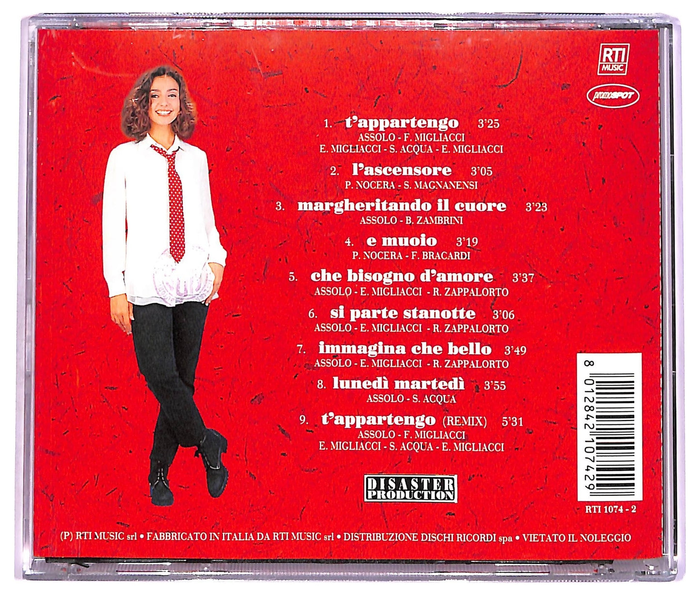 EBOND Ambra - T'Appartengo CD CD069030