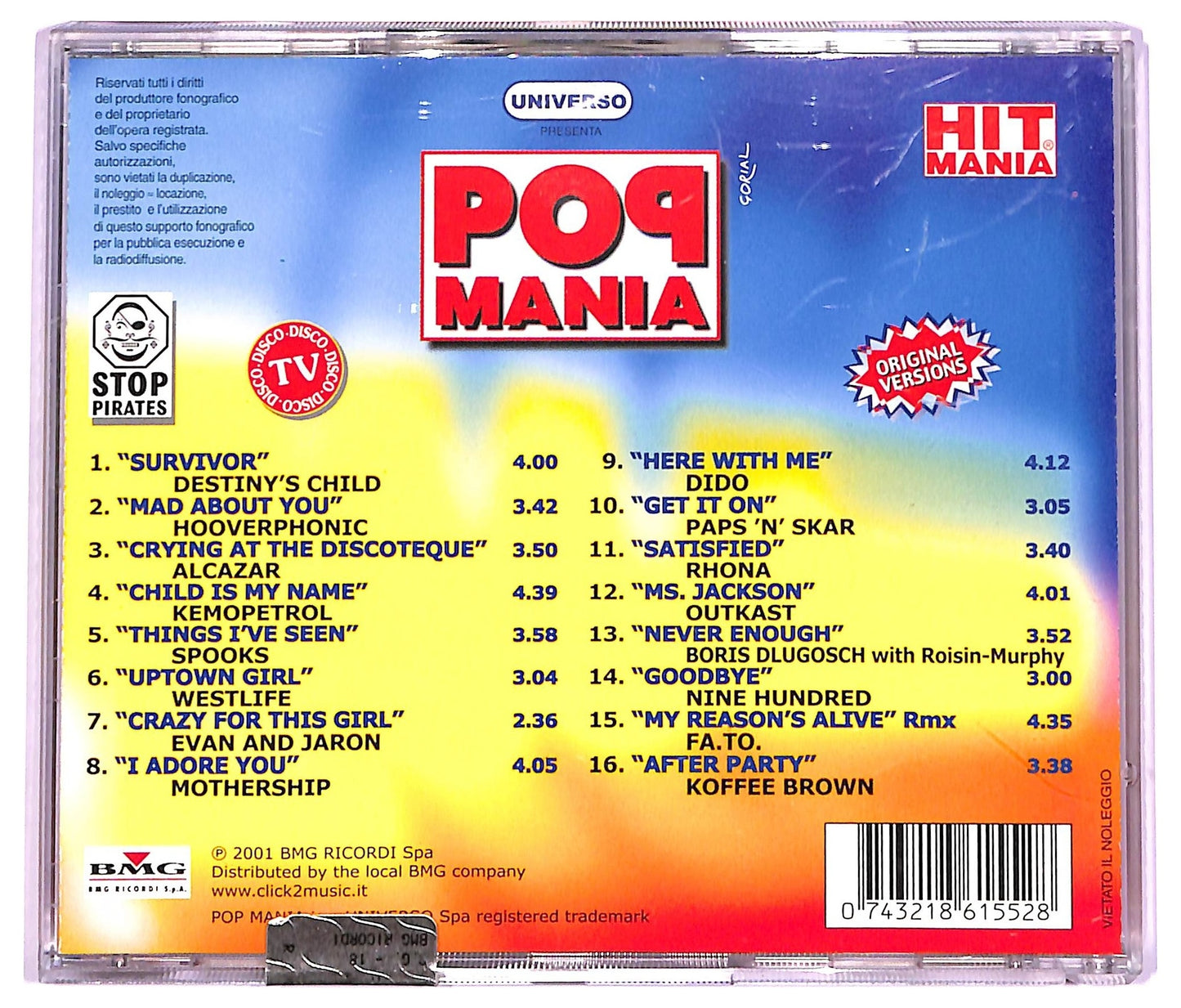 EBOND Various - Pop Mania CD CD069062