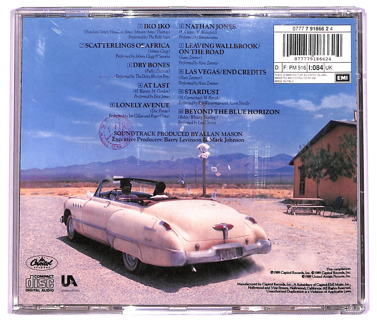 EBOND Various - Rain Man ( Soundtrack) CD CD069139