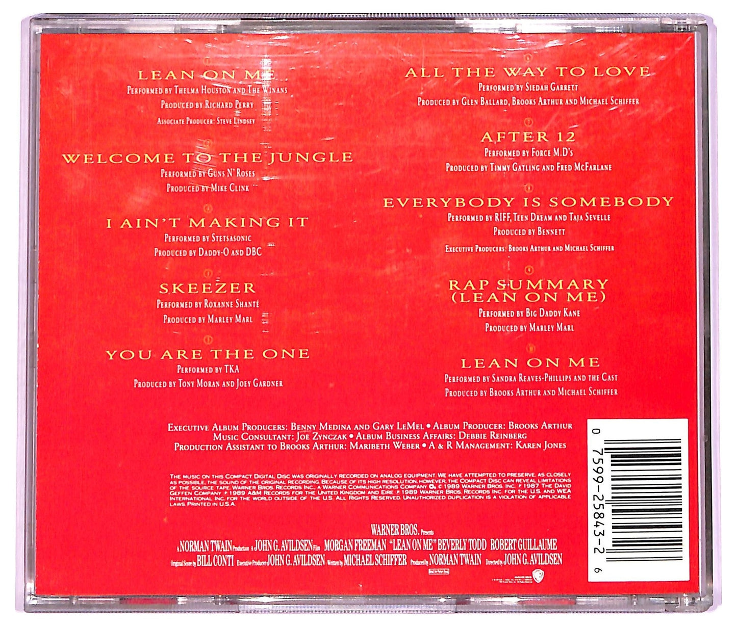 EBOND Various - Lean On Me ( Soundtrack) CD CD069145