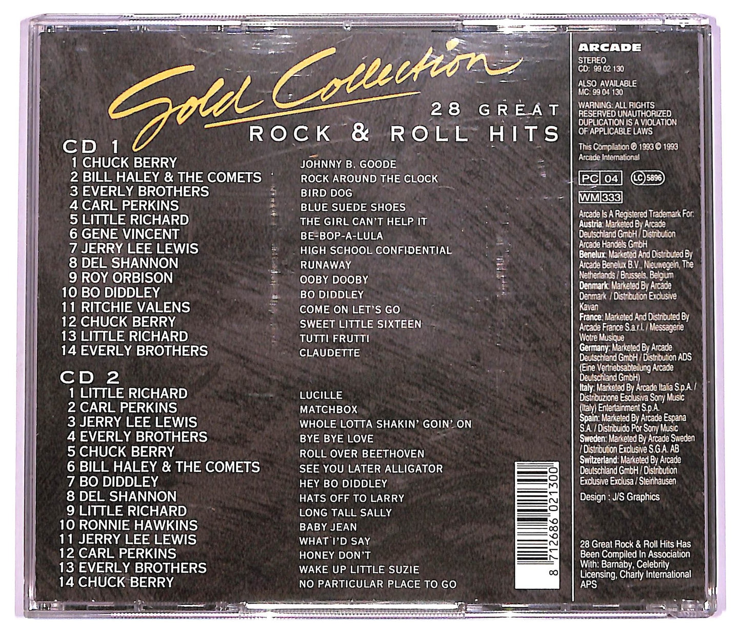 EBOND Various - 28 Great Rock & Roll Hits CD CD069157