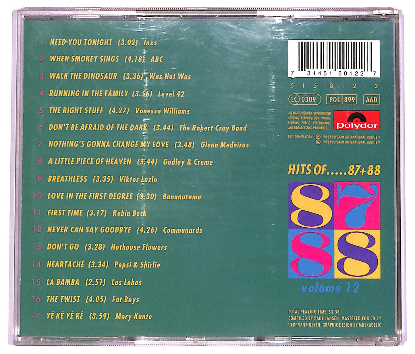 EBOND Various - Hits Of..... 87 + 88 CD CD069214