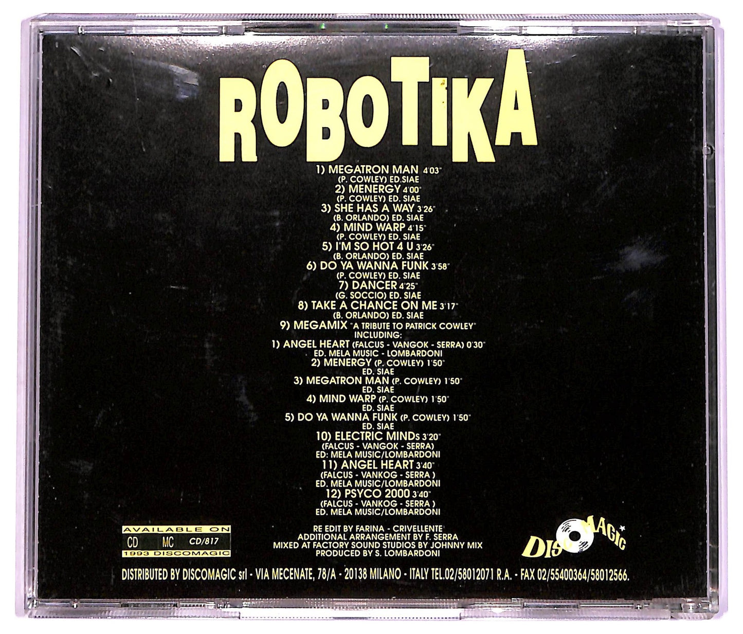 EBOND Robotika - Robotika Compilation CD CD069231
