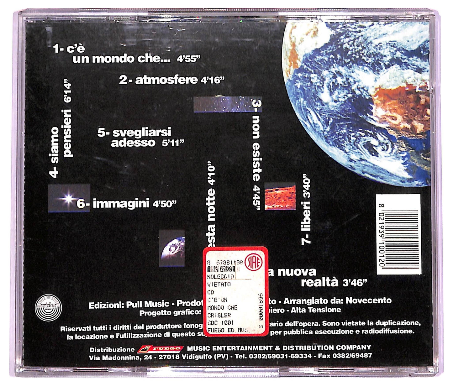 EBOND Novecento - C'E Un Mondo Che... CD CD069234
