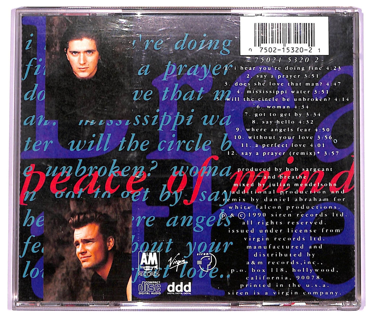 EBOND Breathe - Peace Of Mind CD CD069238