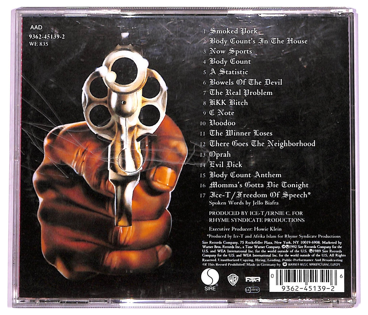 EBOND Body Count - Body Count CD CD069242