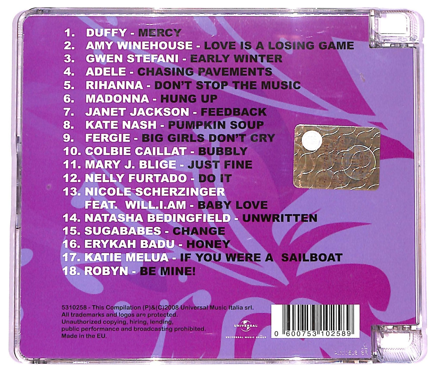 EBOND Various - Woman 2008 CD CD069248