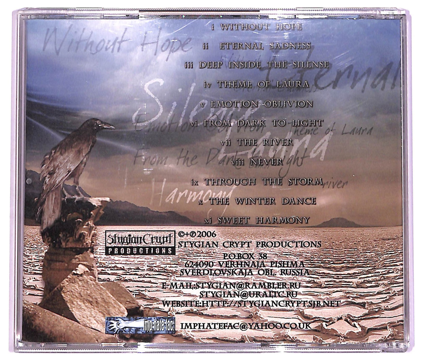 EBOND Tears Of Mankind - Without Ray Of Hope CD CD069252
