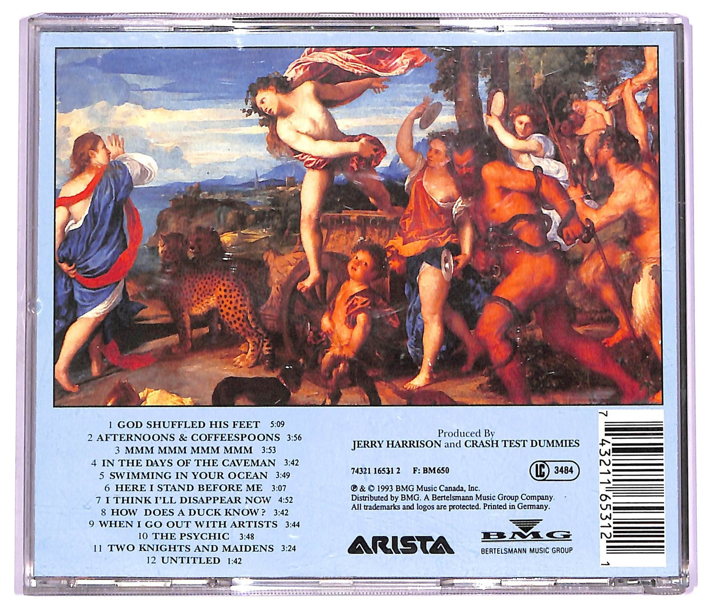 EBOND Crash Test Dummies - God Shuffled His Feet CD CD069337