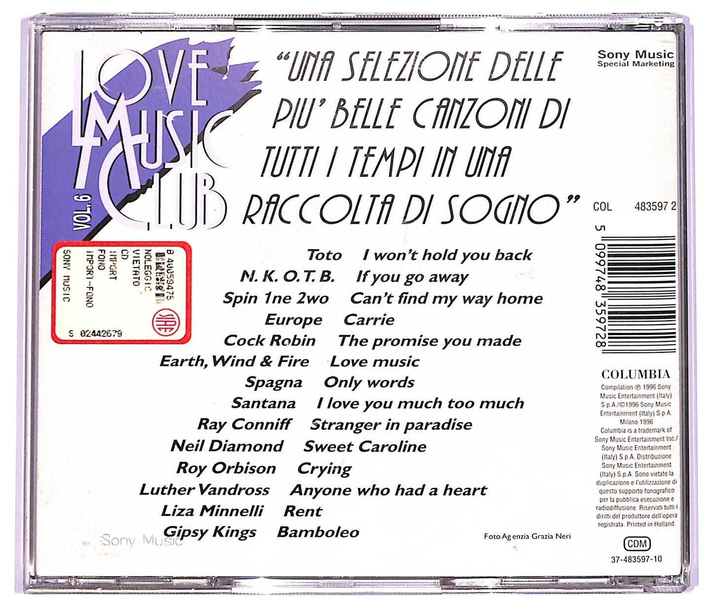 EBOND Various - Love Music Club Vol. 6 CD CD069347