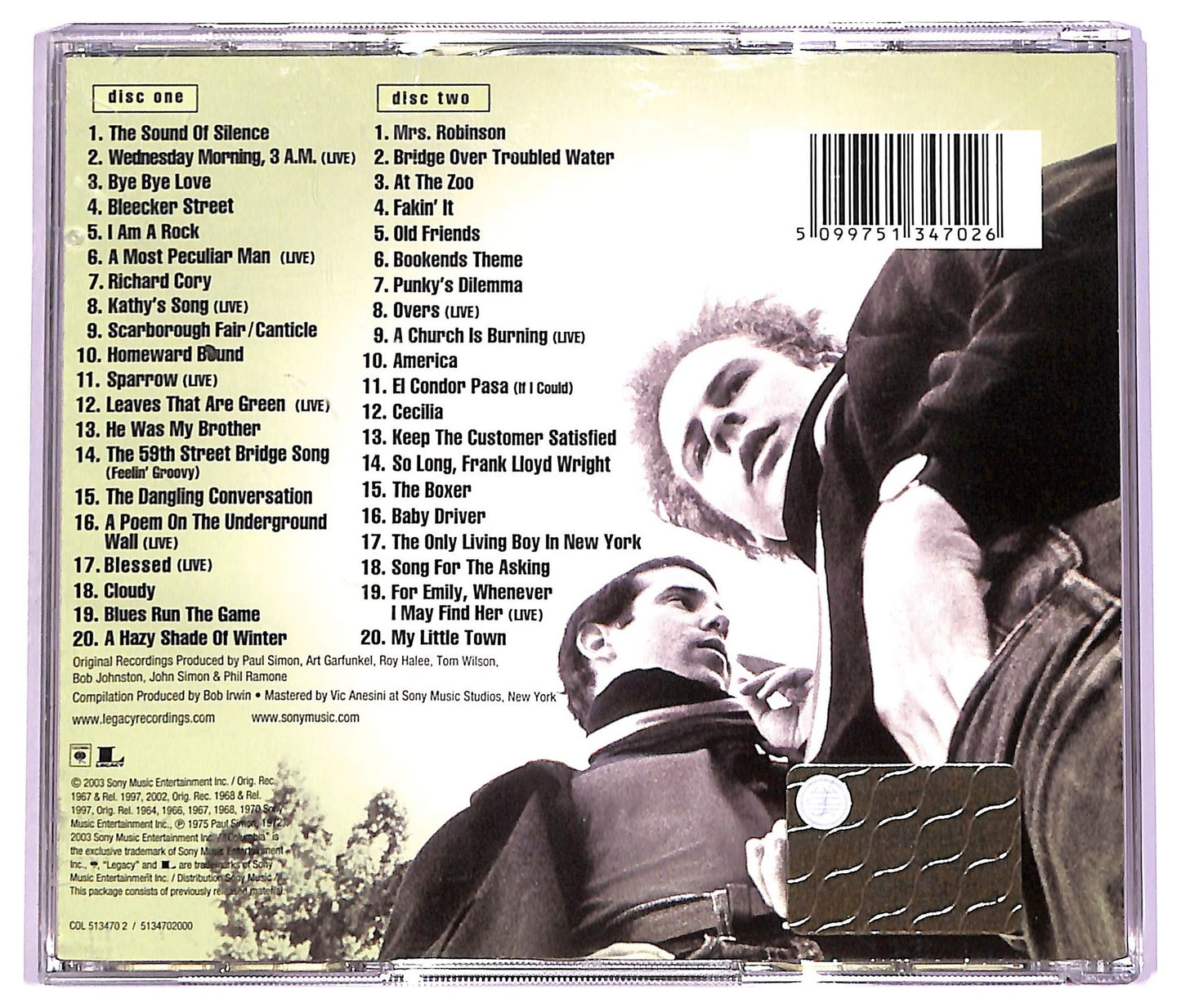 EBOND Simon & Garfunkel - The Essential Simon & Garfunkel CD CD069352