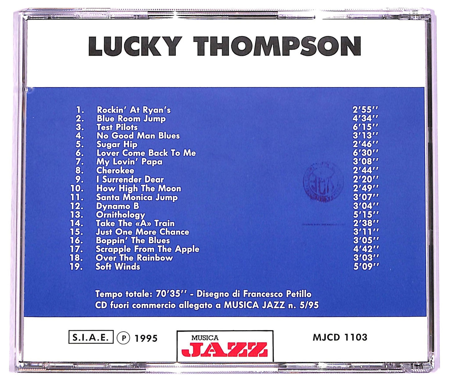 EBOND Lucky Thompson - Lucky Thompson CD CD069418