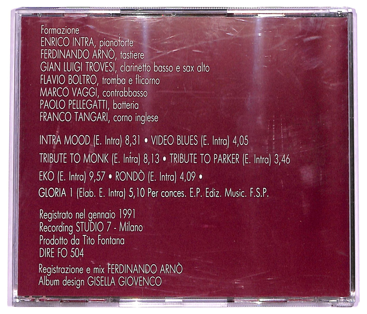 EBOND Enrico Intra - The Blues CD CD069424