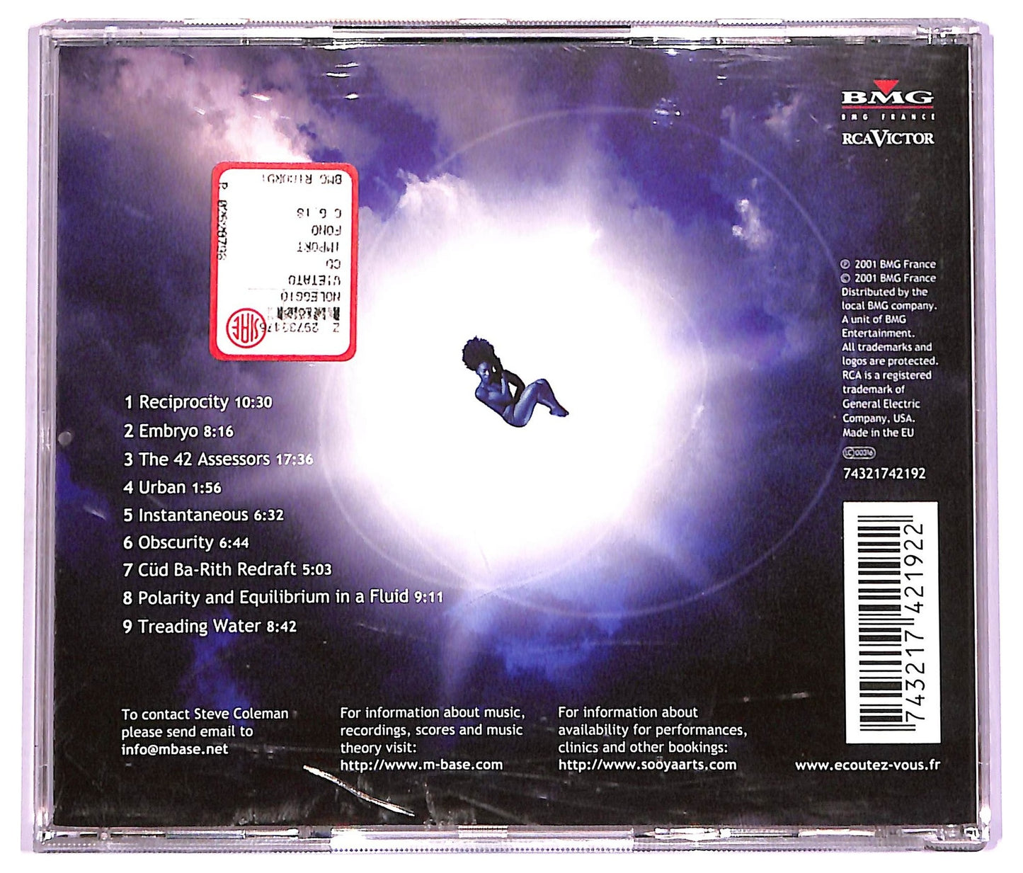 EBOND Steve Coleman And Five Elements - The Ascension To Light CD CD069446