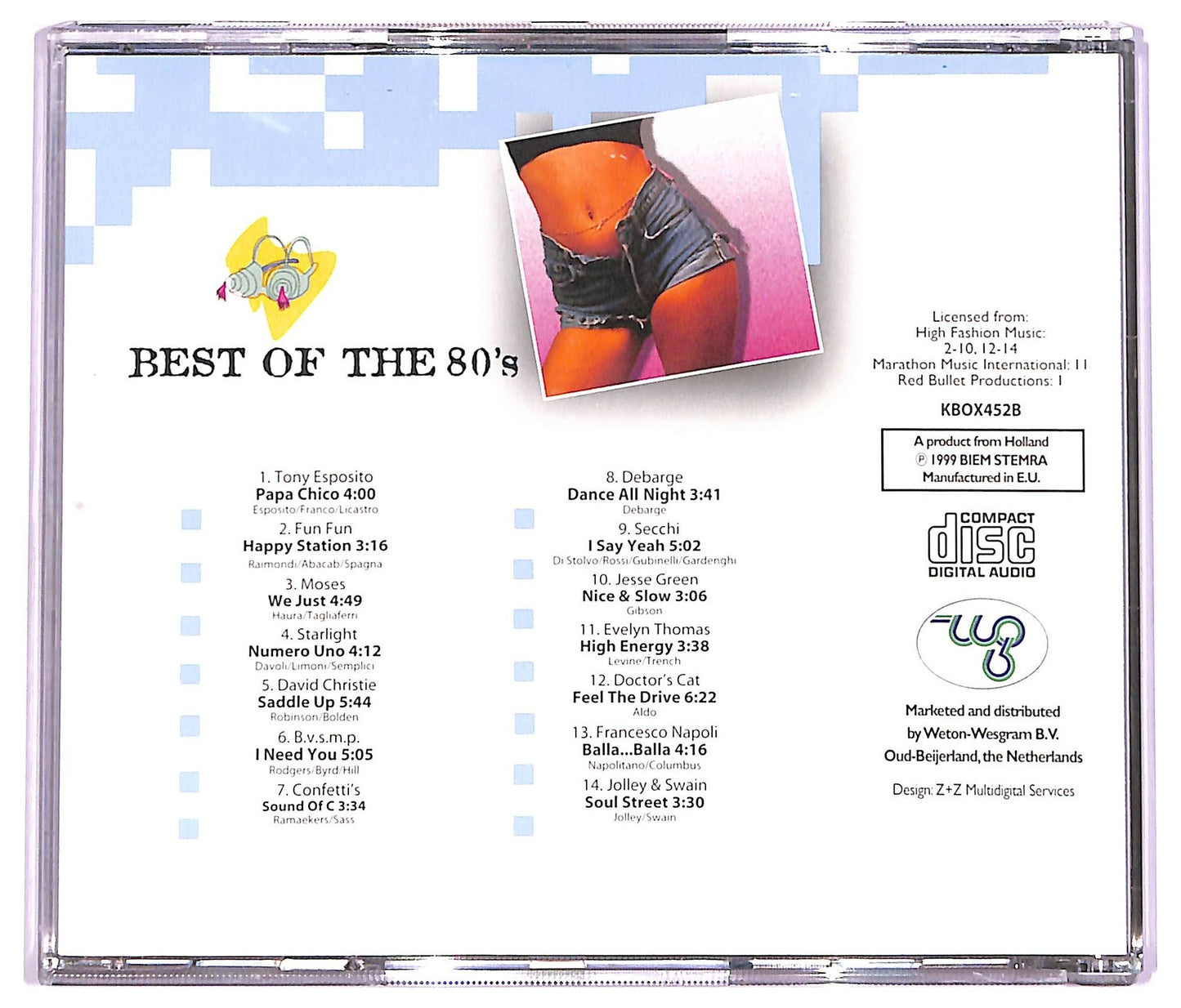 EBOND Various - Best of the 80's cd2 CD069544