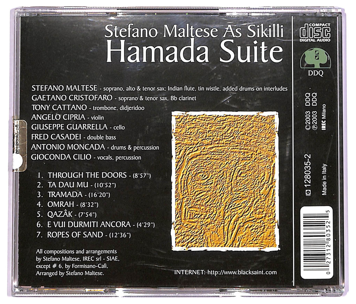 EBOND Stefano Maltese , As Sikilli - Hamada Suite CD CD069554