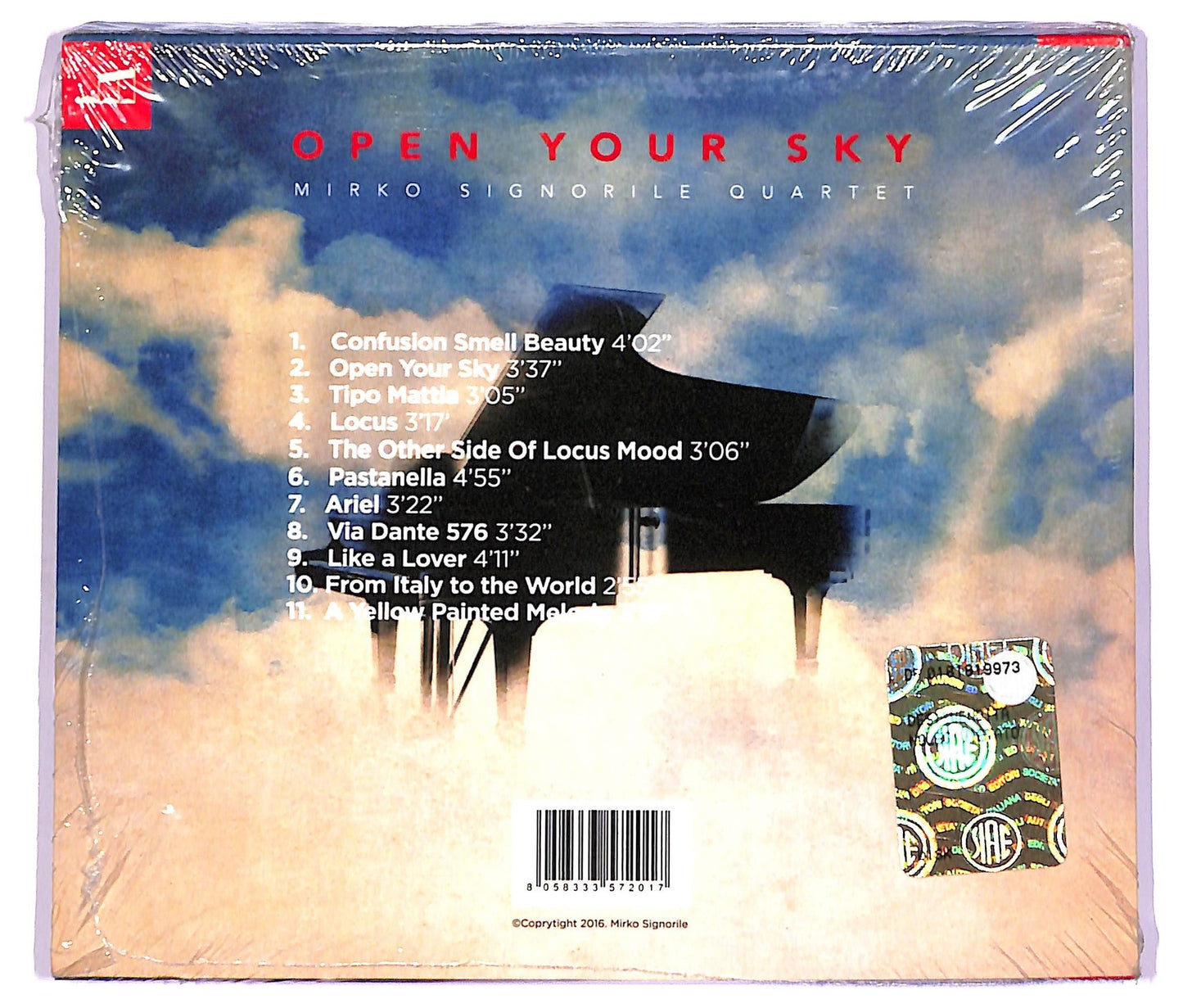 EBOND Mirko Signorile Quartet - Open Your Sky CD CD069602