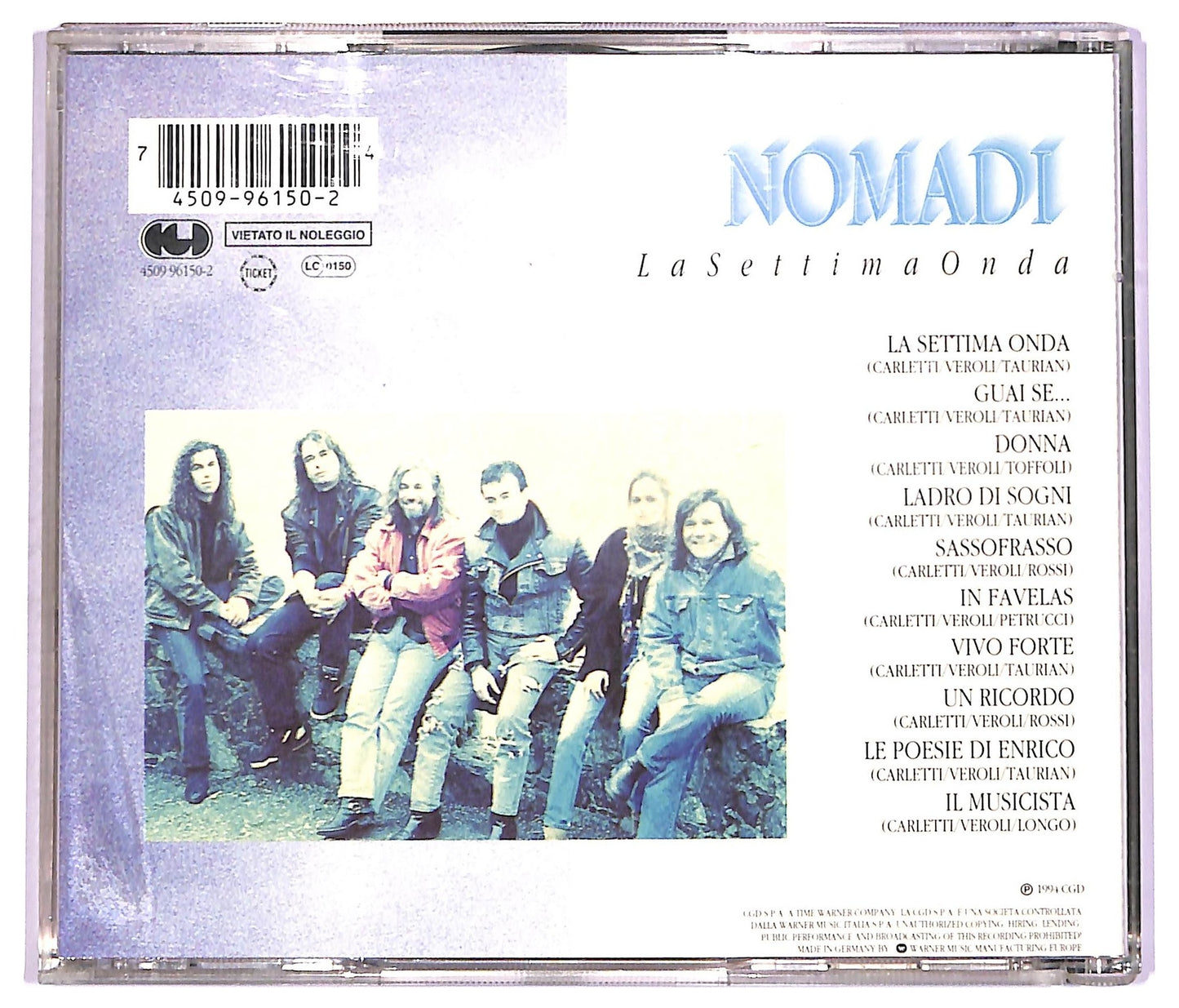 EBOND Nomadi - La Settima Onda CD CD069639