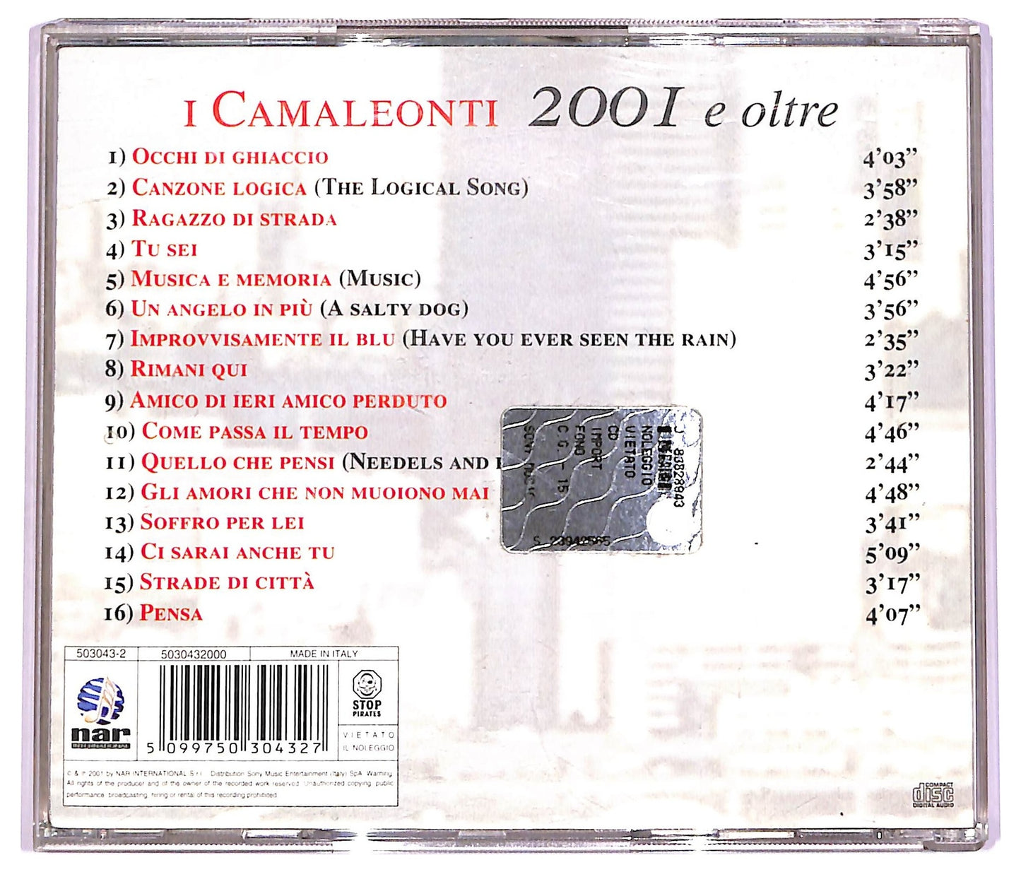 EBOND I Camaleonti - 2001 e oltre CD CD069644