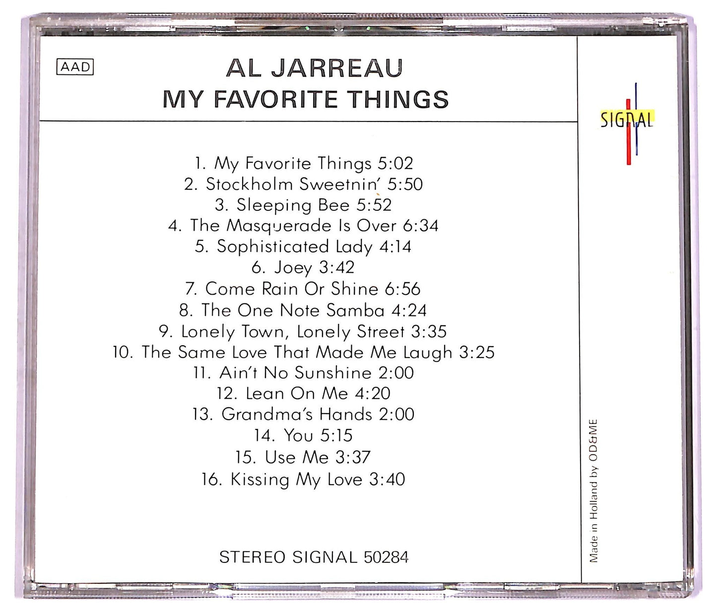 EBOND Al Jarreau - My Favorite Things CD CD069755