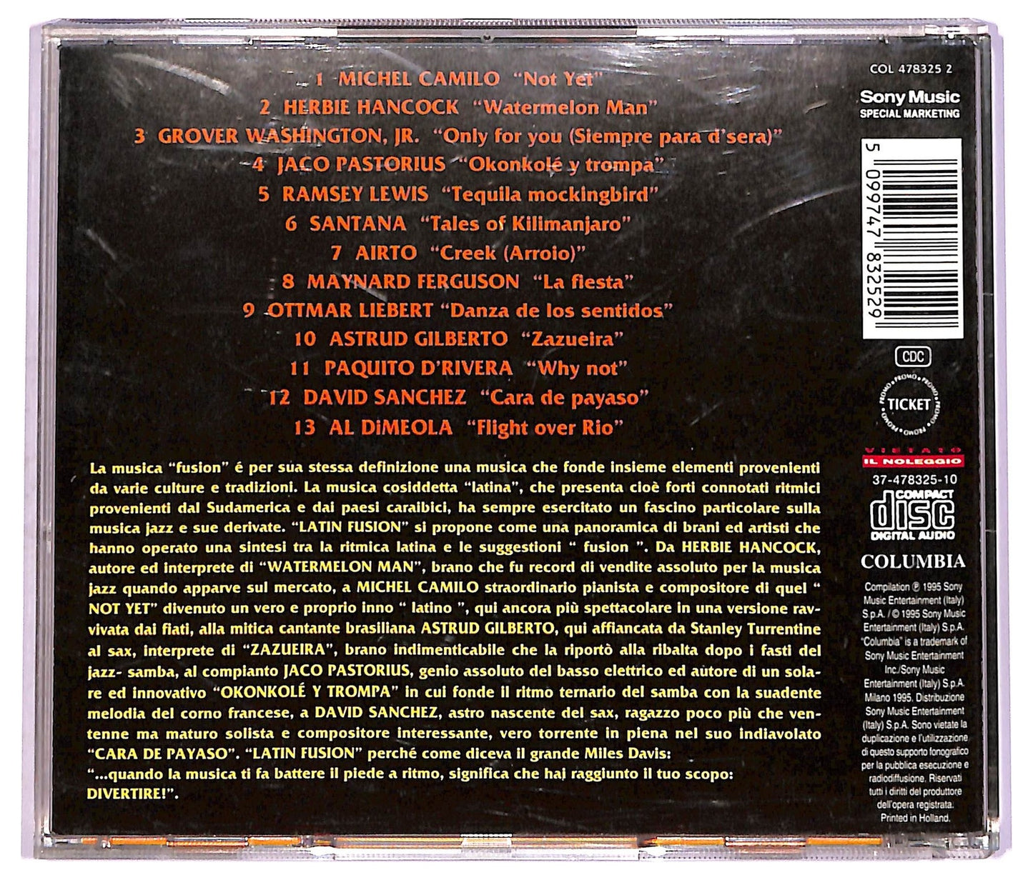 EBOND Various - Latin Fusion CD CD069821