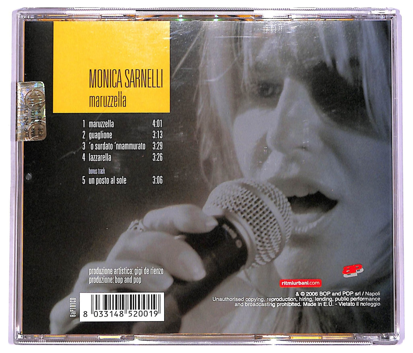 EBOND Monica Sarnelli - Maruzzella CD CD069911