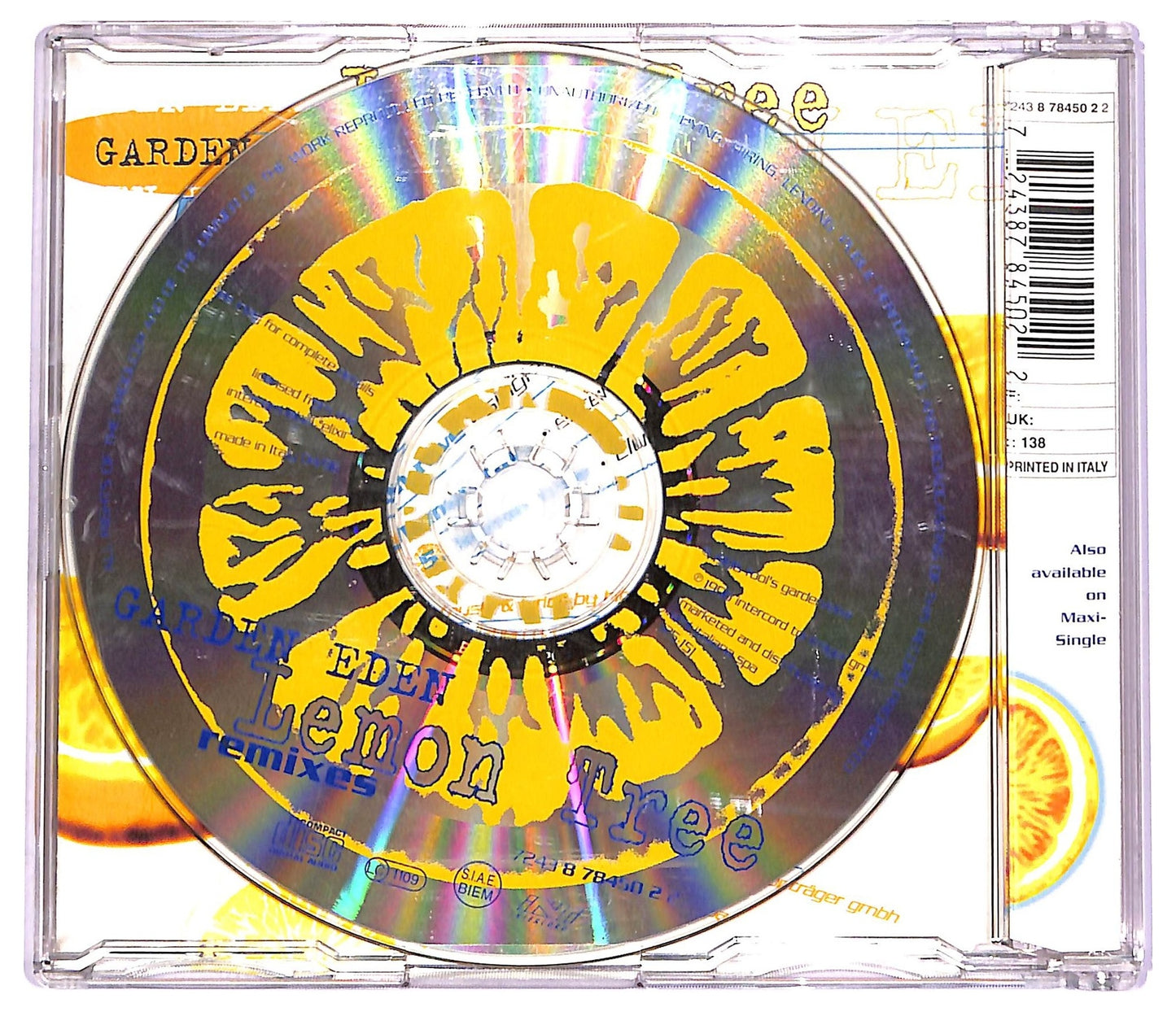 EBOND Garden Eden - Lemon Tree (Remixes) CD CD069921